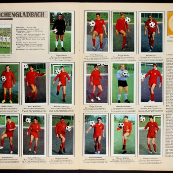 Bundesliga Asse 1966 Sicker-Verlag Album fast komplett - lesen
