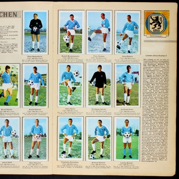 Bundesliga Asse 1966 Sicker-Verlag Album fast komplett - lesen