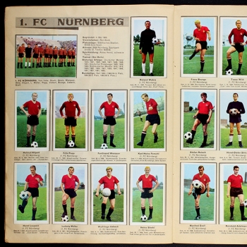 Bundesliga Asse 1966 Sicker-Verlag Album fast komplett - lesen