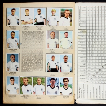 Bundesliga Asse 1966 Sicker-Verlag Album fast komplett - lesen