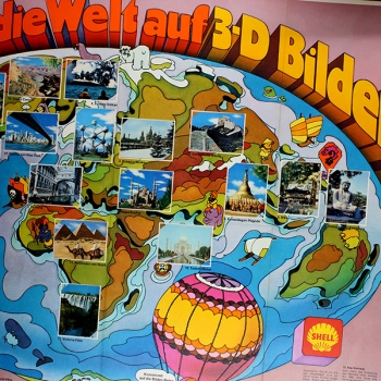 Entdeck'die Welt auf 3D Bildern Shell