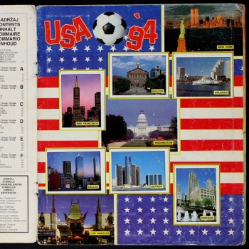 Preview: USA 94 Panini Sticker Album fast komplett -13