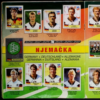 USA 94 Panini Sticker Album fast komplett -13