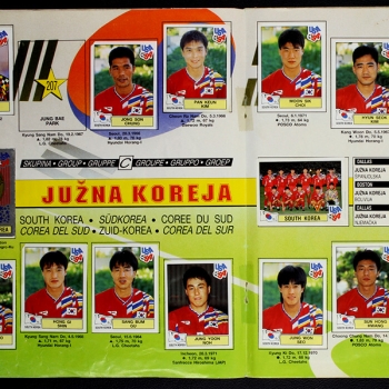 USA 94 Panini Sticker Album fast komplett -13