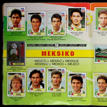 USA 94 Panini Sticker Album fast komplett -13