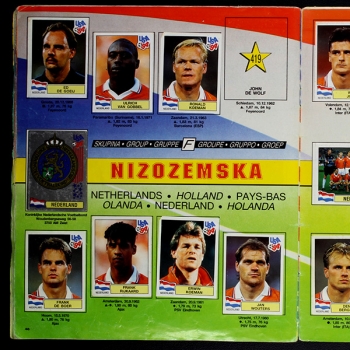 USA 94 Panini Sticker Album fast komplett -13