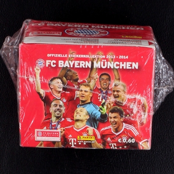 FC Bayern 2013 Panini box with 50 sticker bags