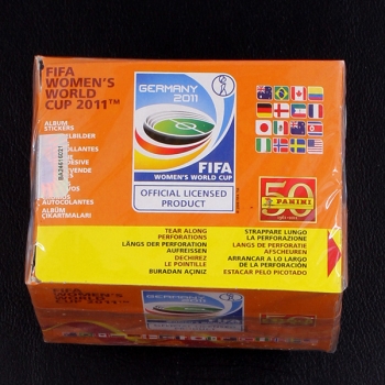 Germany 2011 Panini Box mit 50 Sticker Tüten