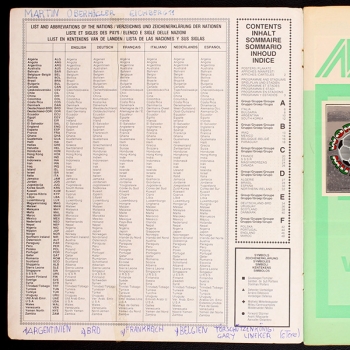 Preview: Mexico 86 Panini Sticker Album komplett