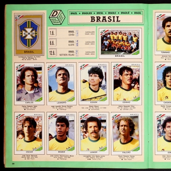 Mexico 86 Panini Sticker Album komplett
