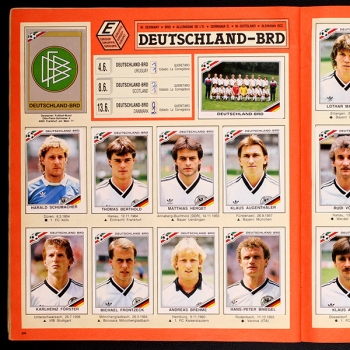 Mexico 86 Panini Sticker Album komplett