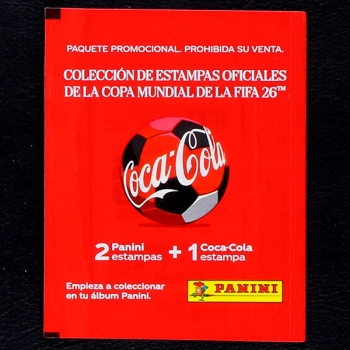 World Cup 2026 Panini Tüte - Coca Cola Version