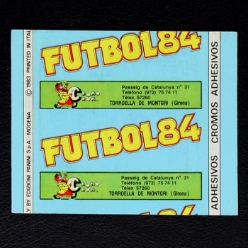 Preview: Futbol 84 Panini Sticker Tüte