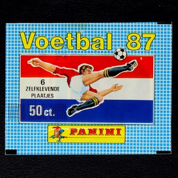 Voetbal 87 Panini Sticker Tüte