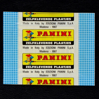 Preview: Voetbal 87 Panini Sticker Tüte