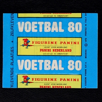 Preview: Voetbal 80 Panini Sticker Tüte