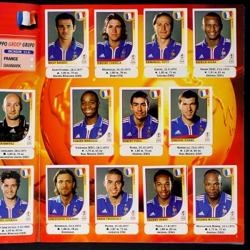 Preview: Korea Japan 2002 Panini Sticker Album komplett