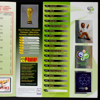 Preview: Germany 2006 Panini Sticker Album komplett