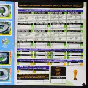 Preview: Germany 2006 Panini Sticker Album komplett