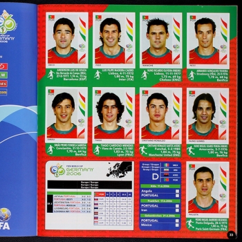 Germany 2006 Panini Sticker Album komplett