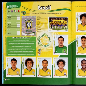 Preview: Brasil 2014 Panini Sticker Album komplett