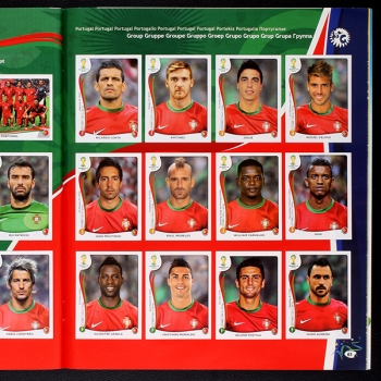 Brasil 2014 Panini Sticker Album komplett