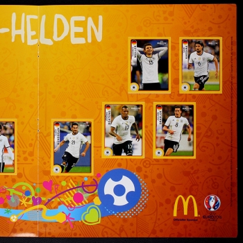 Euro 2016 Panini Sticker Album komplett - D