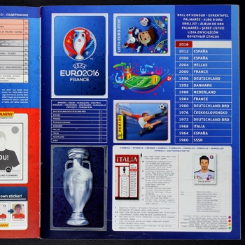 Preview: Euro 2016 Panini Sticker Album komplett - D