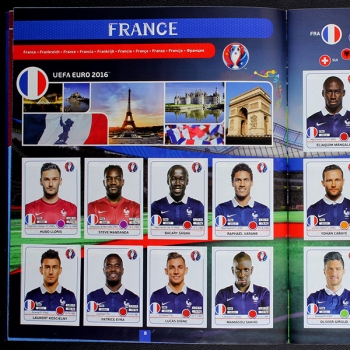 Preview: Euro 2016 Panini Sticker Album komplett - D