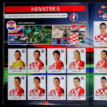 Euro 2016 Panini Sticker Album komplett - D