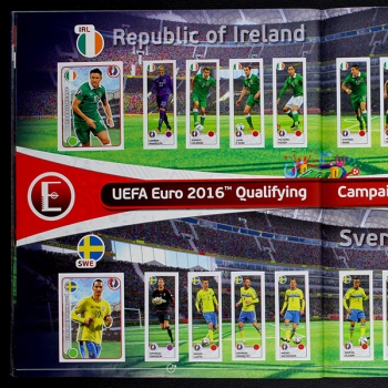 Euro 2016 Panini Sticker Album komplett - D