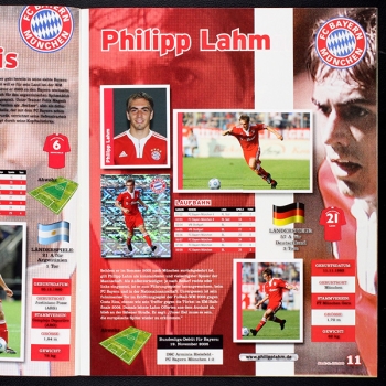 Preview: FC Bayern München 2009 Panini Sticker Album komplett