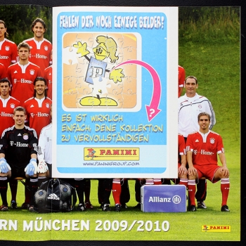 Preview: FC Bayern München 2009 Panini Sticker Album komplett