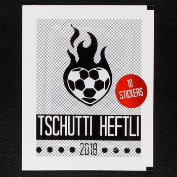 Tschutti Heftli 2018 Sticker Tüte