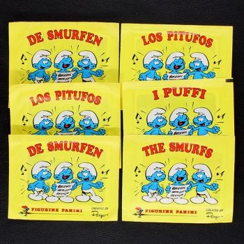 Die Schlümpfe Panini Sticker Tüten