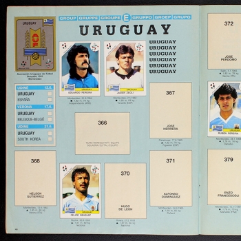 Italia 90 Panini Sticker Album teilgefüllt - lesen