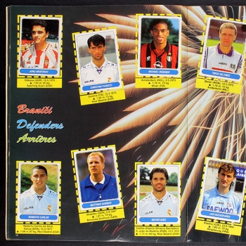 Preview: Europske Nogometne 97 Panini Sticker Album komplett