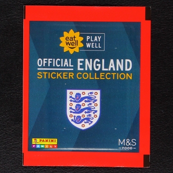 Official England Sticker Collection 2026 Panini Tüte