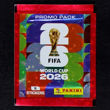 World Cup 2026 Panini sticker bag - Promo Version