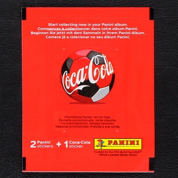 World Cup 2026 Panini Tüte - Coca Cola Version