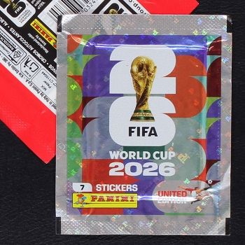 World Cup 2026 Panini Sticker Tüte - Swiss Version