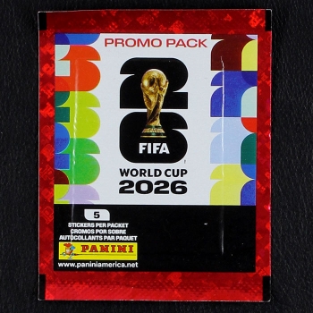 World Cup 2026 Panini Sticker Tüte - Promo US
