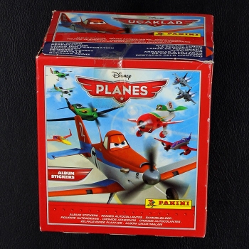 Planes Panini Box mit 50 Sticker Tüten