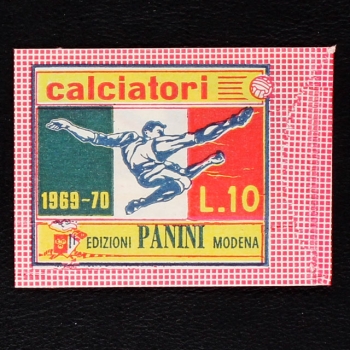 Calciatori 1969 Panini Sticker Tüte