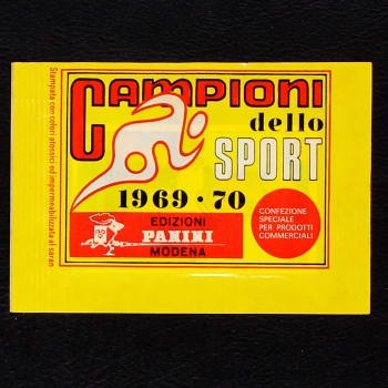 Championi dello Sport 1969 Panini Sticker Tüte