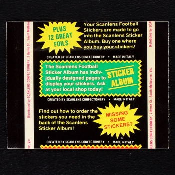 Preview: Rugby League 1985 Panini Sticker Tüte