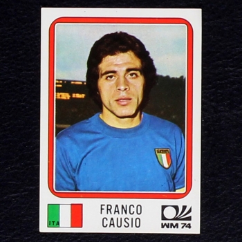 Franco Causio Sticker No. 302 Panini - München 74