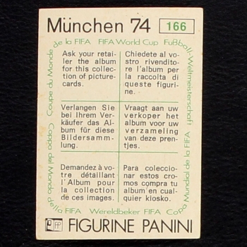 Preview: Jairzinho Sticker No. 166 Panini - München 74
