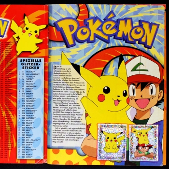 Preview: Pokemon Merlin Sticker Album komplett - o.P.