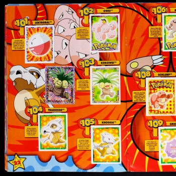 Preview: Pokemon Merlin Sticker Album komplett - o.P.